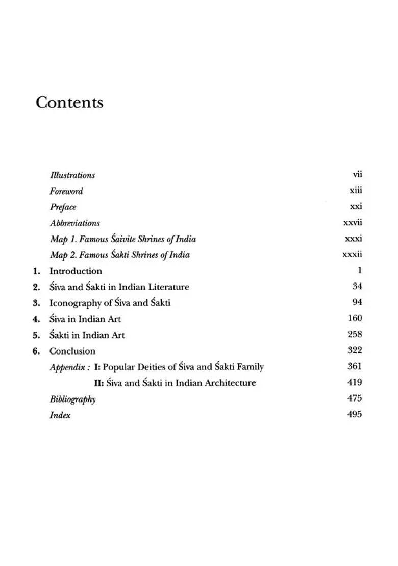 Aspects Of Siva And Sakti In Indian Art- Earliest Times To The Cola Period - Indya