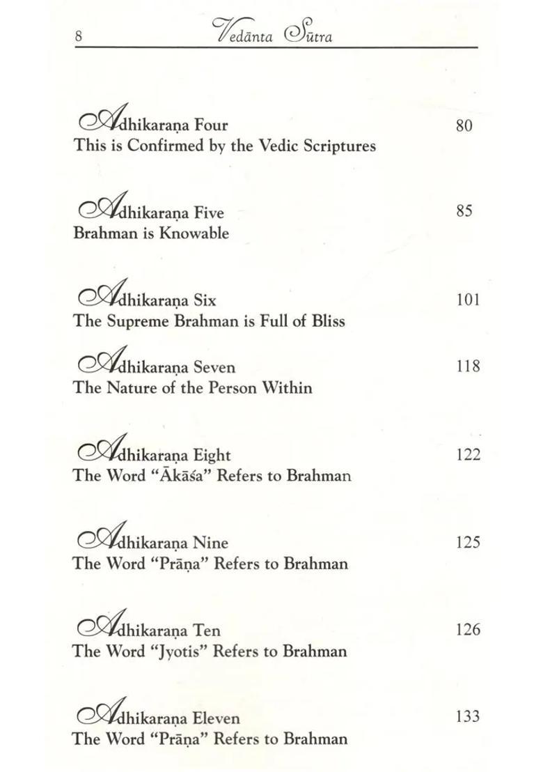 Vedanta Sutra With The Commentary Of Baladeva Vidyabhushana Set Of 2 Volumes - Indya