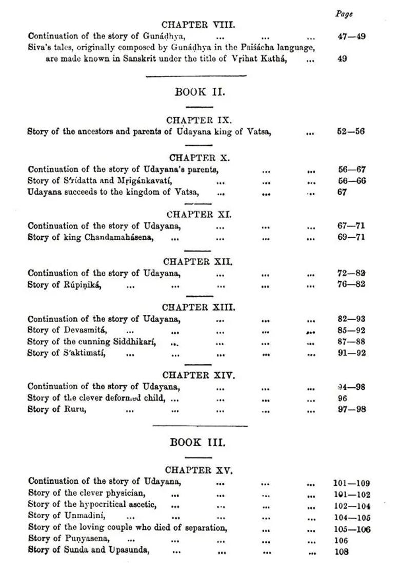 The Katha Sarit Sagara The Ocean Of The Streams Of Story 2 Volumes Translated From The Original Sanskrit - Indya