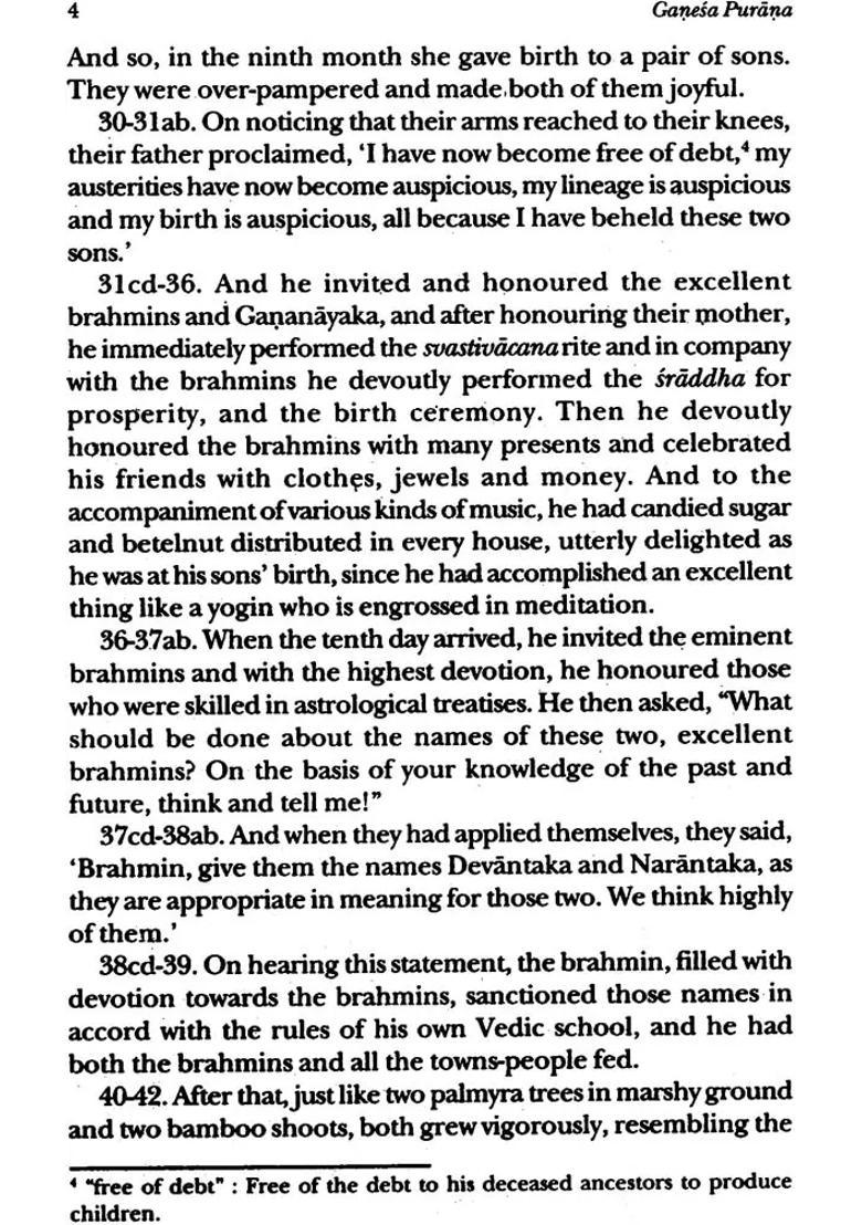 The Complete Ganesa Purana Set Of 3 Volumes - Indya