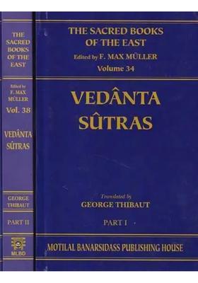 The Vedanta-Sutras - With The Commentary Of Sankaracarya Set Of 2 Parts