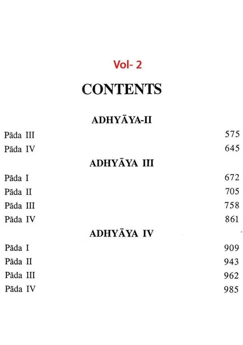 Brahma-Sutras- Sanskrit Text English Translation Commentary And Notes Set Of 2 Volumes - Indya