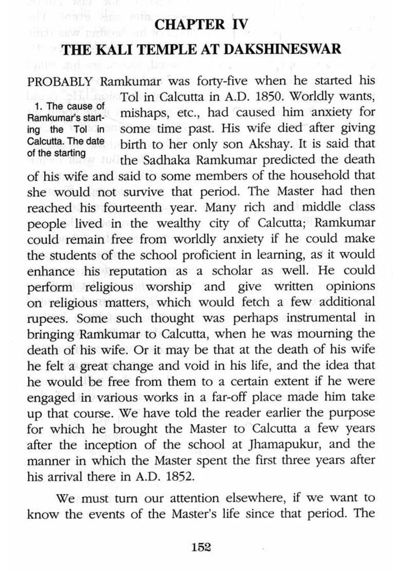 Sri Ramakrishna - The Great Master Set Of Two Volumes - Indya