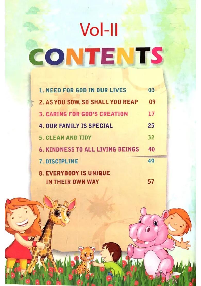 Values Of Life- Based On The Knowledge From Holy Scriptures Set Of 8 Volumes - Indya