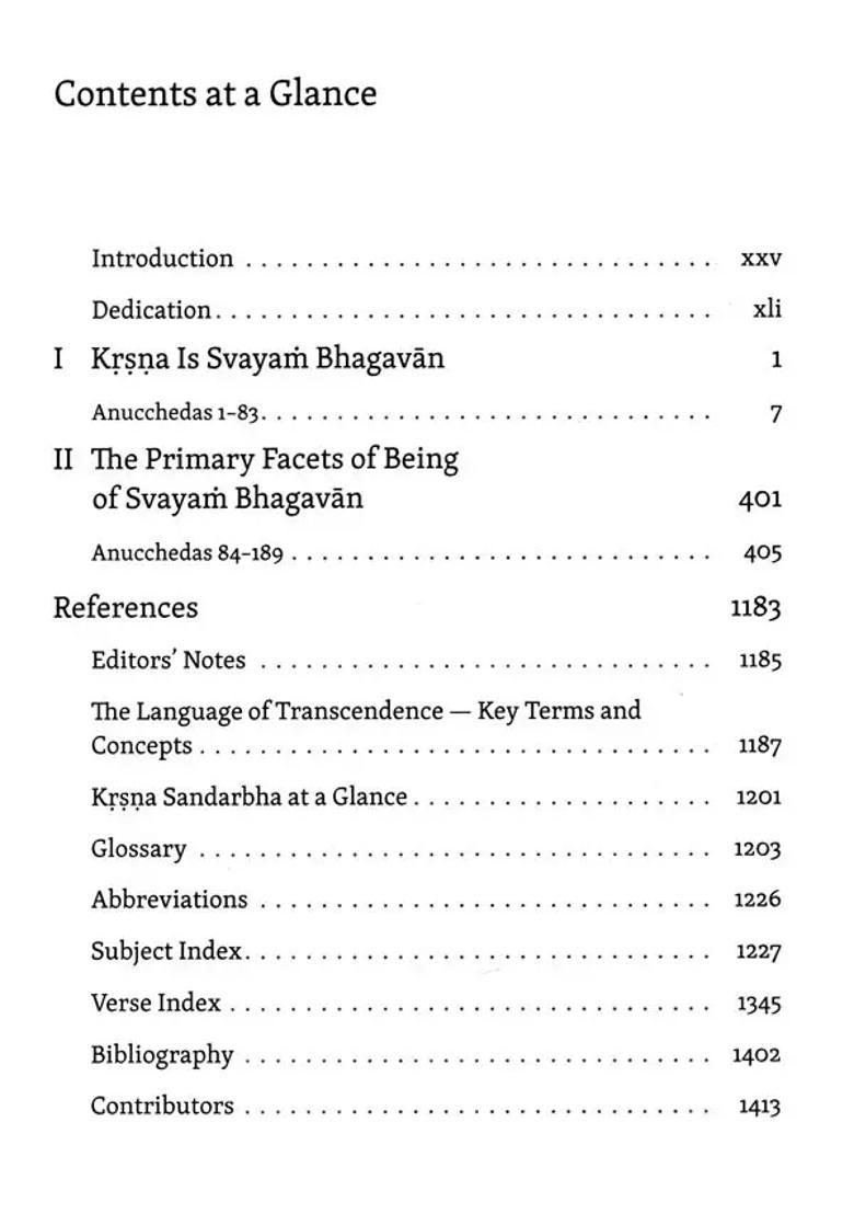 Sri Krsna Sandarbha The Original Form Of God - Indya