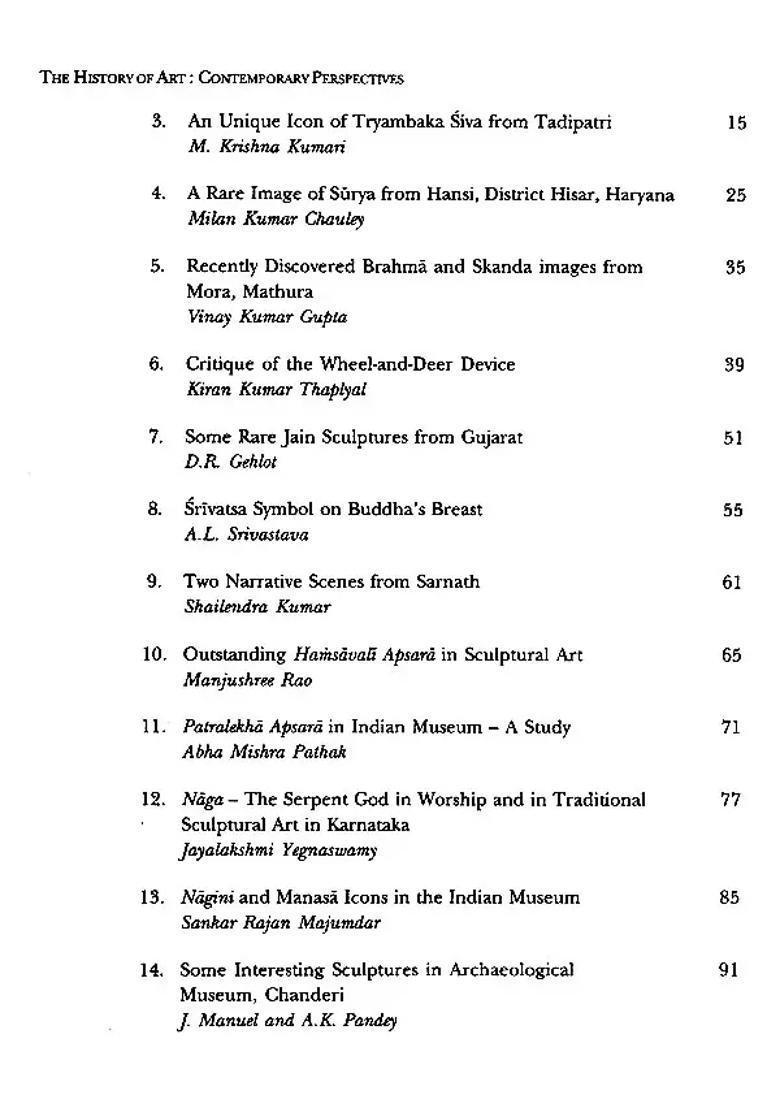 History Of Art Contemporary Perspectives - Indya