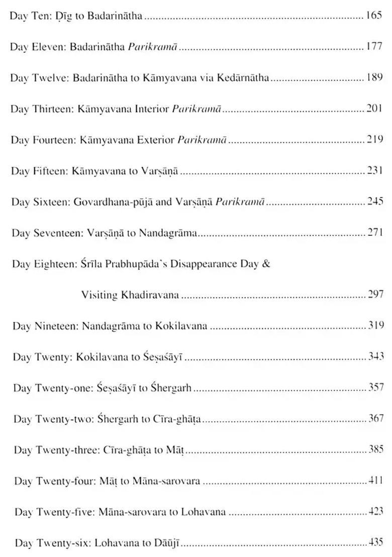 Vraja Mandala Darsana - A 30 Day Parikrama Experience - Indya