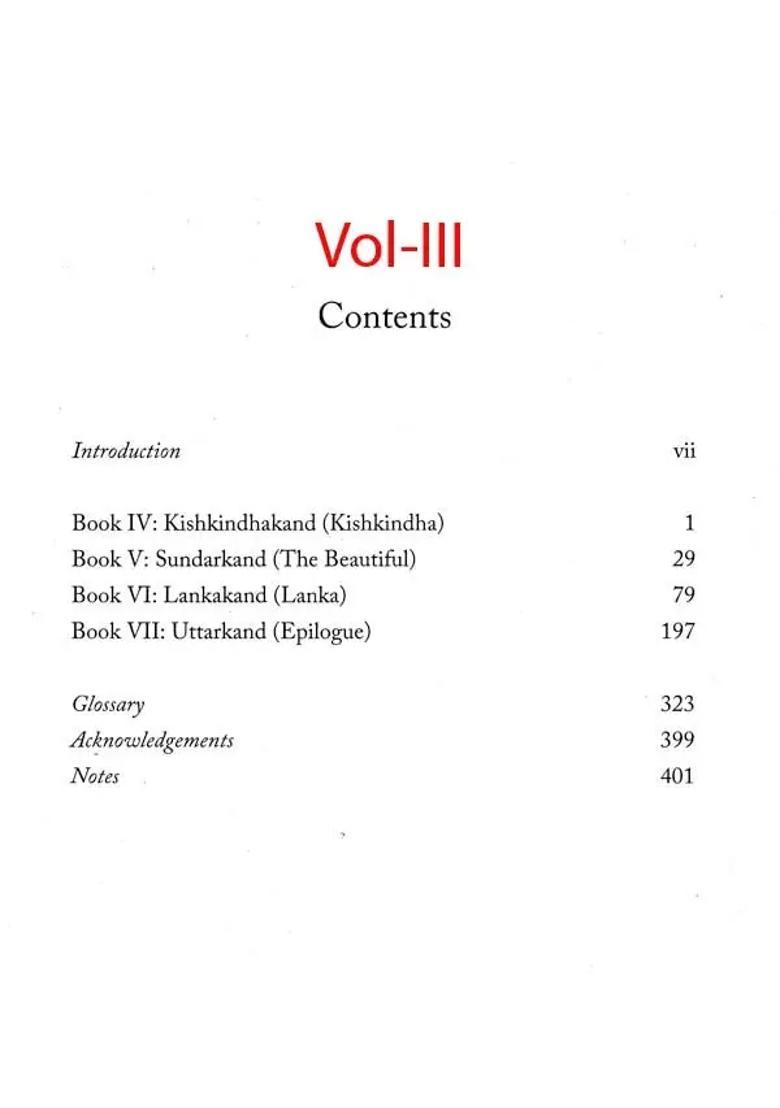 Penguin Ramcharitmanas Set Of 3 Volumes - Indya