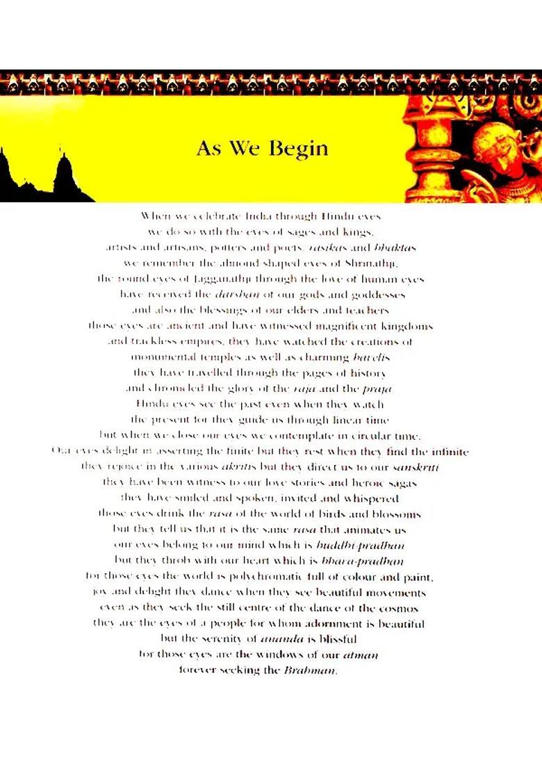 Celebrating India Through Hindu Eyes - Indya