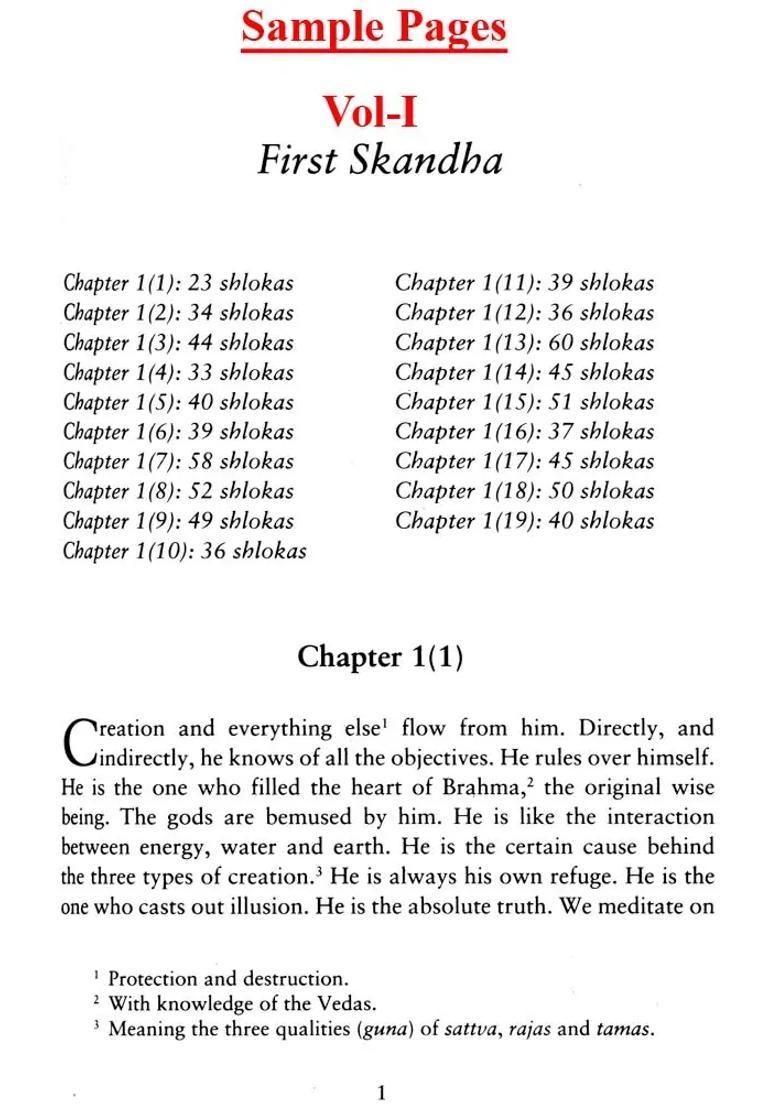 The Bhagavata Purana Published By Penguin Set Of 3 Volumes - Indya