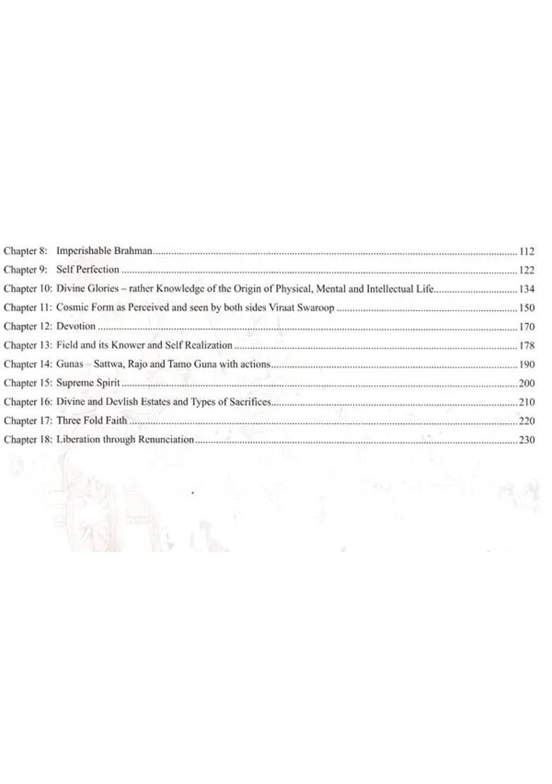 Bhagavad Geeta Philosophy Of Life The Translation Of Bhagavad Geeta From Sanskrit Into English Using Rhythmic Poetry - Indya