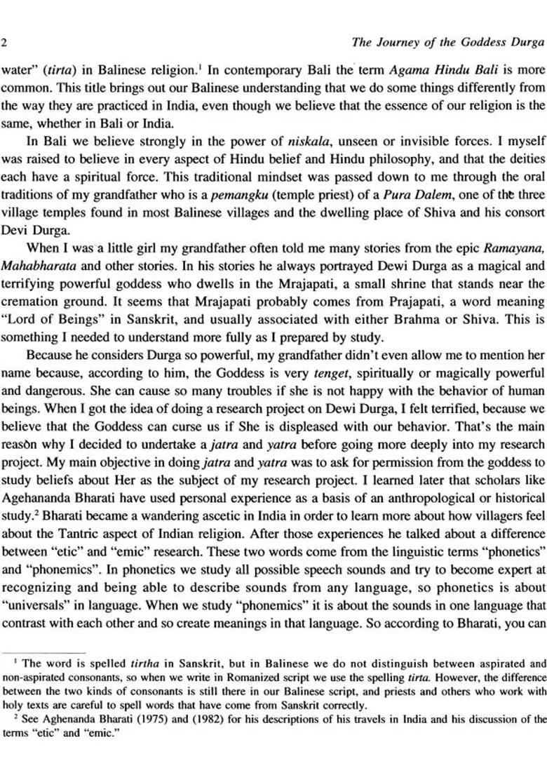 The Journey Of The Goddess Durga India Java And Bali - Indya