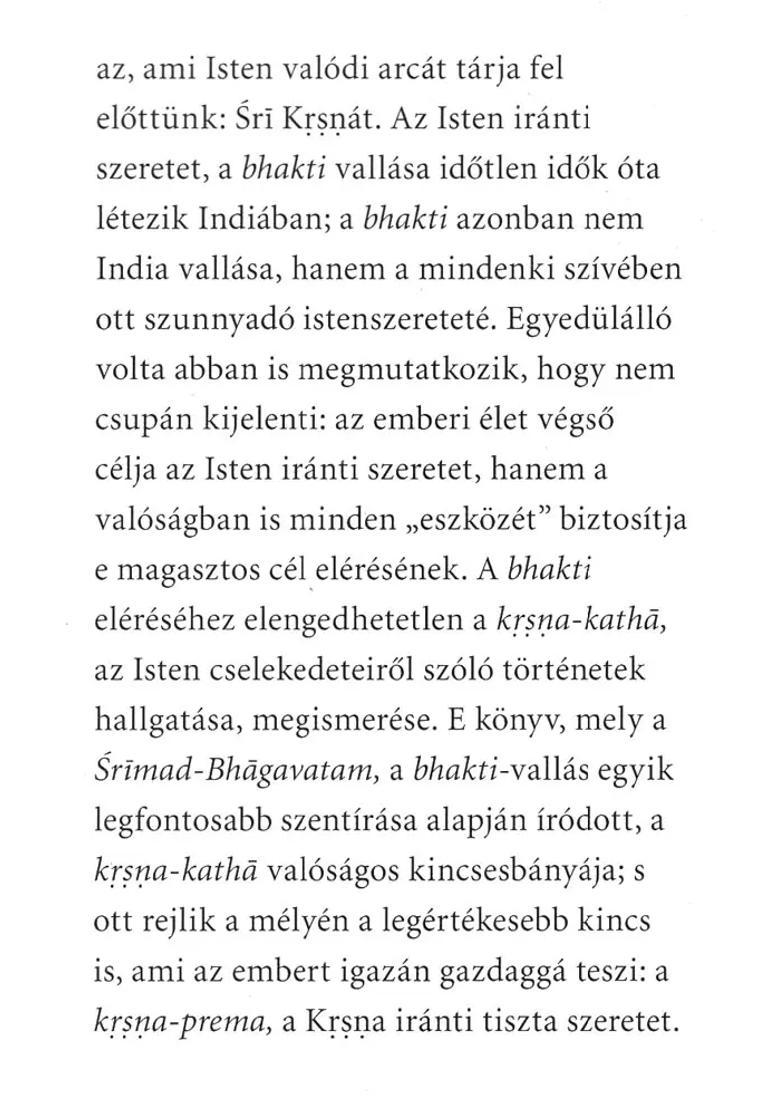 Krsna Az Istens G Legfels Bb Szem Lyis Ge- Krsna The Supreme Personality Of Godhead A Summary Study Of The Tenth Canto Of Srila Vyasadeva