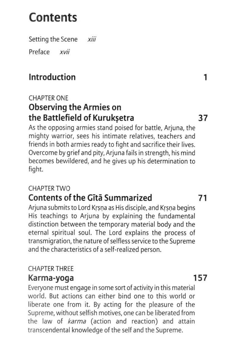 Bhagavad-Gita As It Is With The Original Sanskrit Text Roman Transliteration English Equivalents Translation And Elaborate Purports - Indya