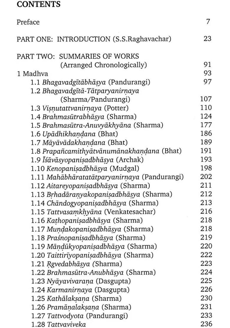 Encyclopedia Of Indian Philosophies Dvaita Vedanta Philosophy Vol- Xviii - Indya