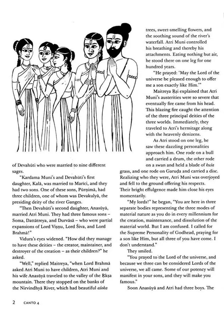 Srimad Bhagavatam- A Comprehensive Guide For Young Readers Canto-4 - Indya