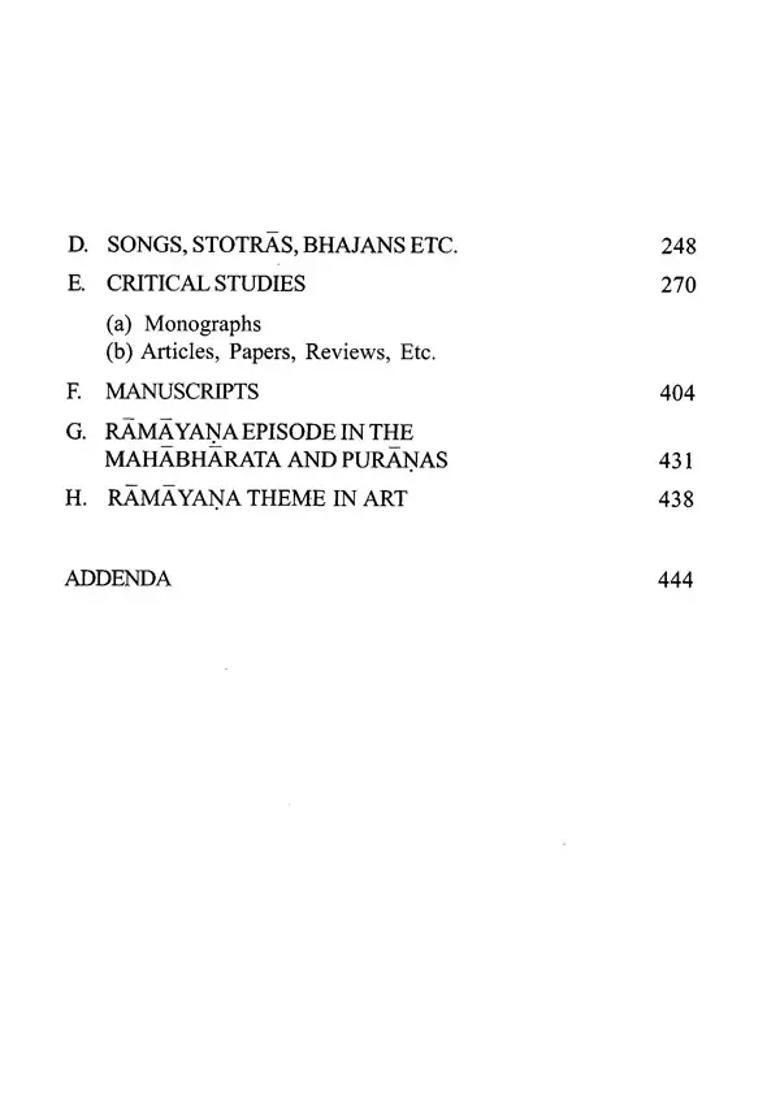 A Critical Inventory Of Ramayana Studies In The World In Set Of 2 Volumes Vol 1 Indian Languages And English Vol Ii Foreign Languages - Indya