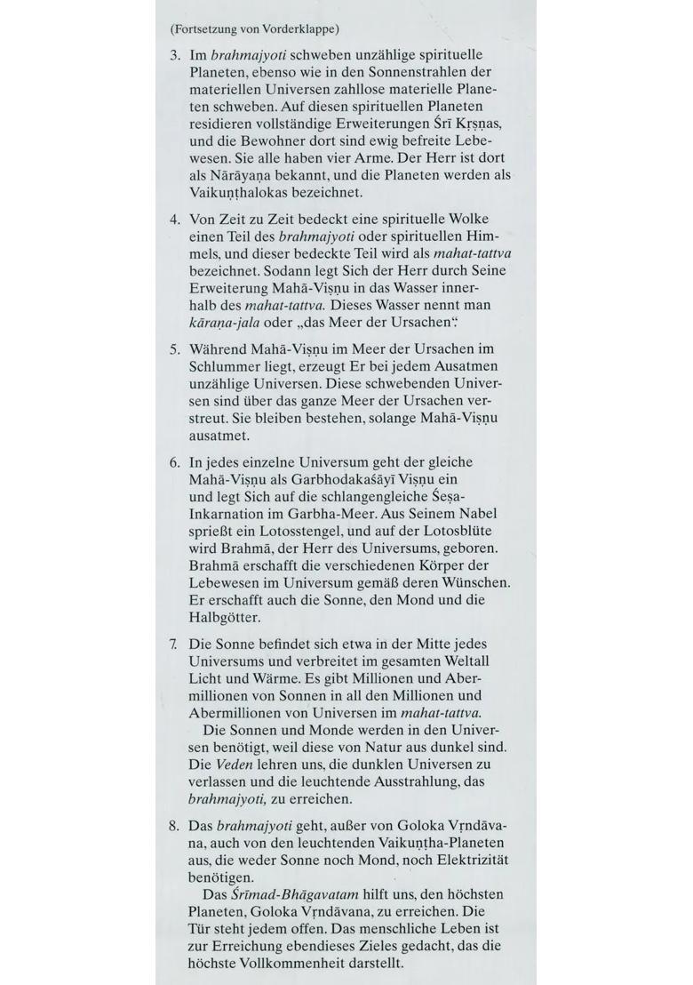 r Mad Bhagavatam Erster Canto Sch Pfung- Srimad Bhagavatam First Canto German - Indya
