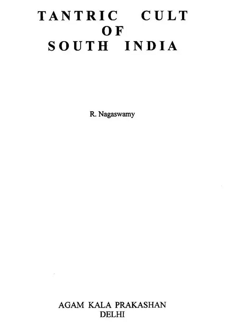 Tantric Cult Of South India - Indya