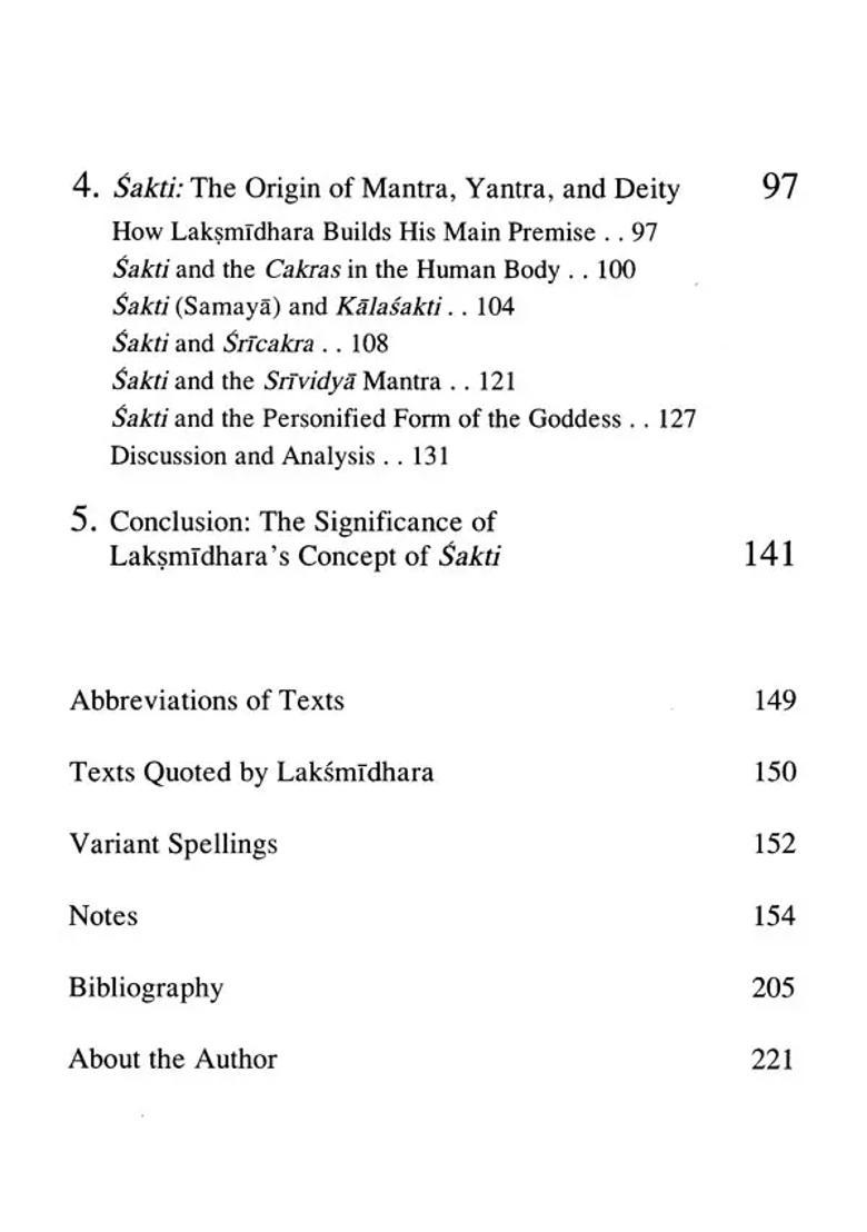 Sakti Shakti The Power In Tantra A Scholarly Approach - Indya