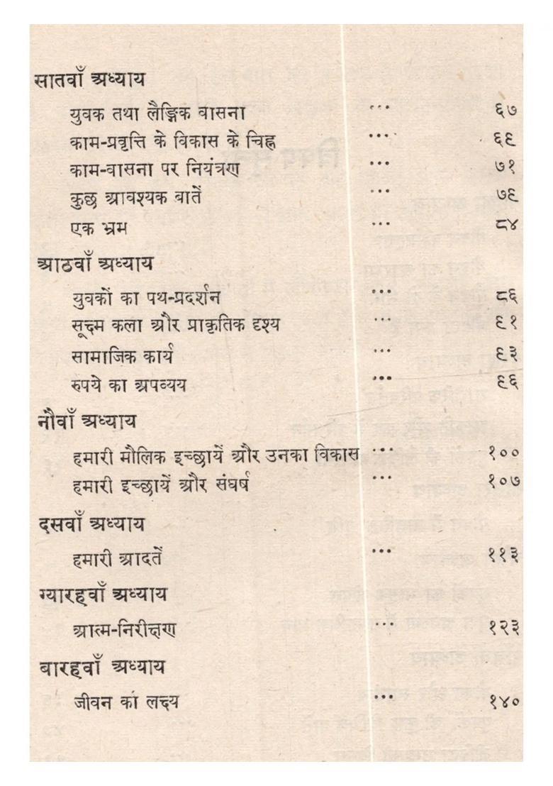 Yuvak Manovigyan (An Old and Rare Book) - Indya