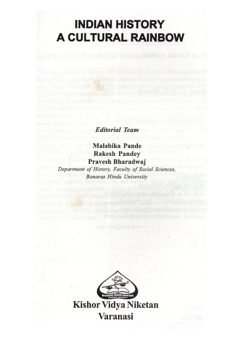 Indian History A Cultural Rainbow - Indya