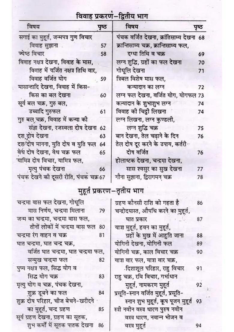 Sampurn Karmkand Jyotish Granth by Pandit Ramswarup (Bhasha Tika) - Indya