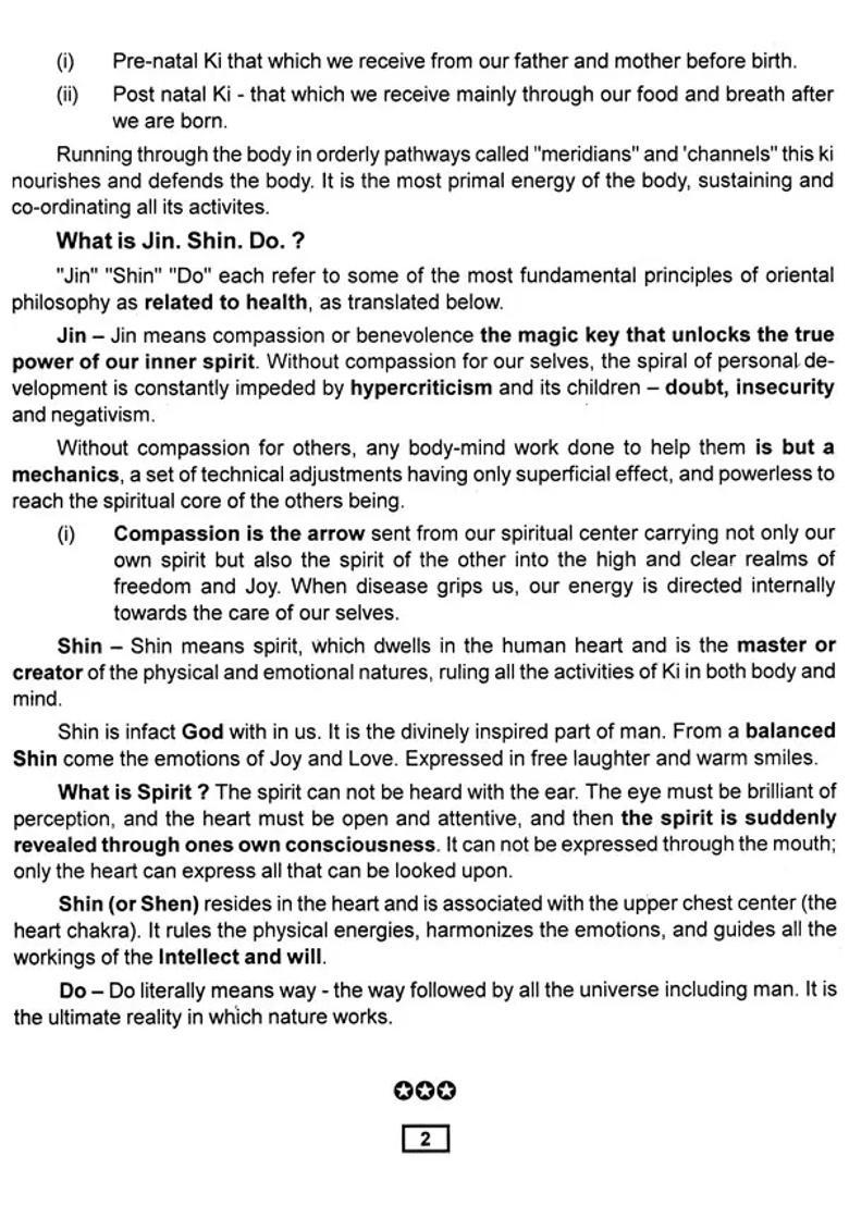 Jin Shin Do (Treatment Of Blockages By Acupressure) - Indya