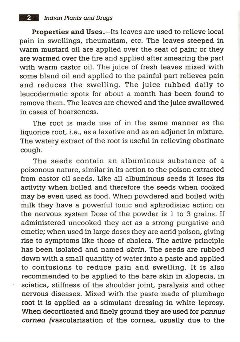 Indian Plants and Drugs 128 Illustrations - Indya