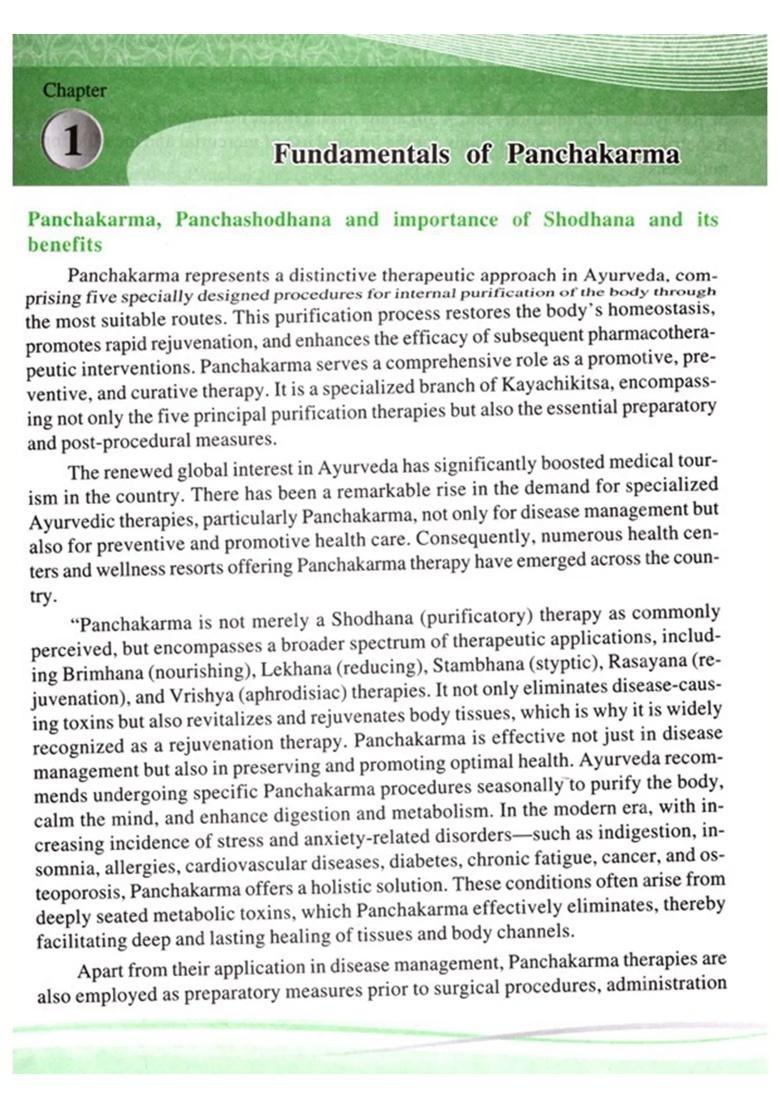 Text Book of Panchakarma and Upakarma (As Per New NCISM Syllabus 2025) - Indya