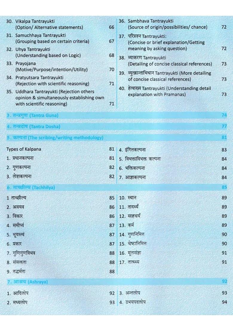 Tantra Prakashika (The Manual to Samhita) - Indya