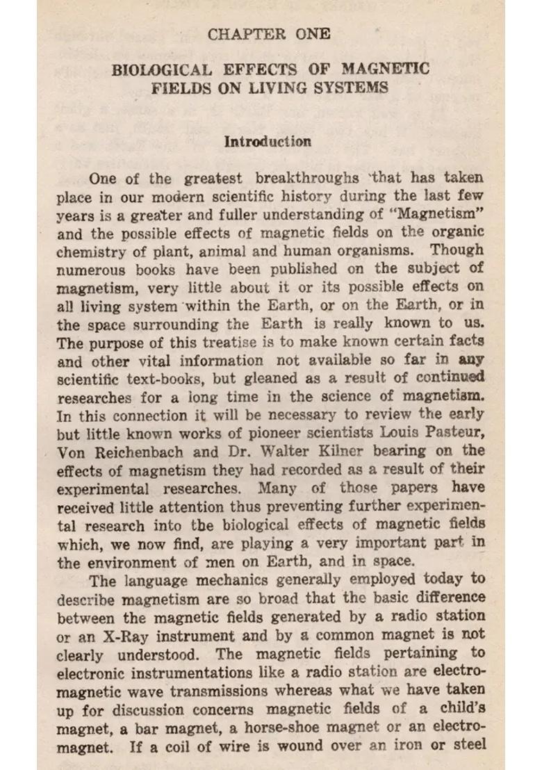 Magnet Magnetic Fields or Healing by Magnets- Significant Effects of Experiments on Plant, Animal and Human Systems Clinical Applications (An Old Rare Book) - Indya