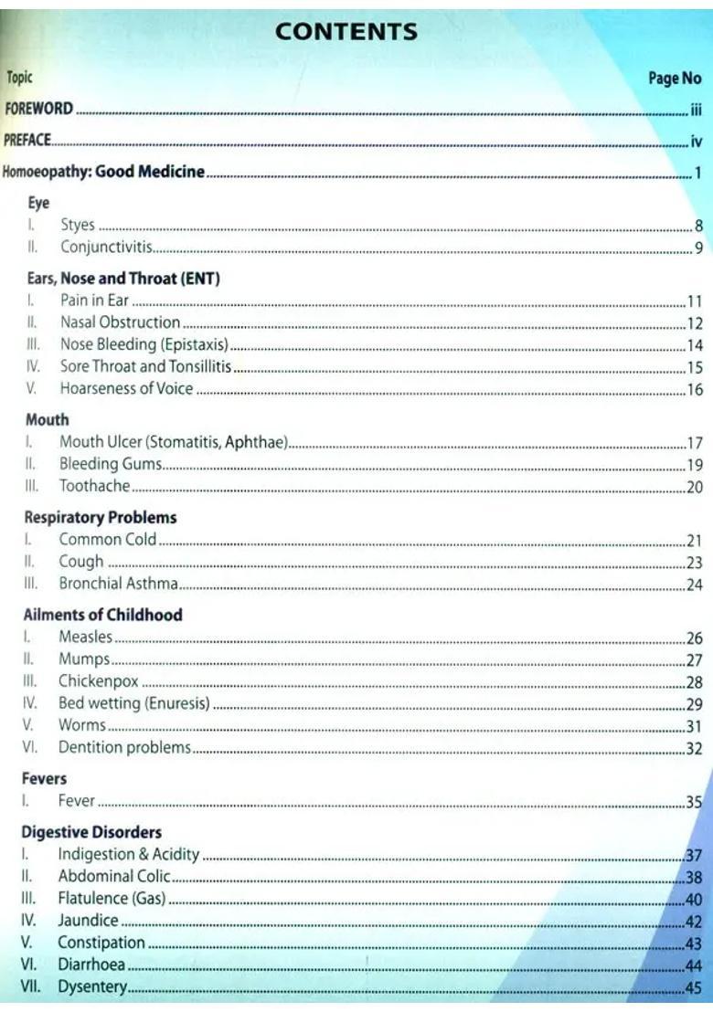 Homeopathy For Common Diseases (Before Consulting A Doctor) - Indya
