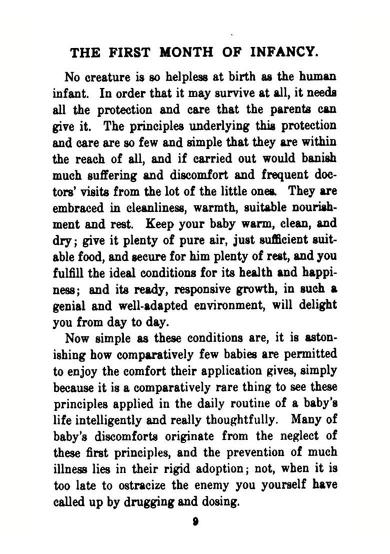 The Care, Feeding and Homeopathic Treatment of Children - Indya