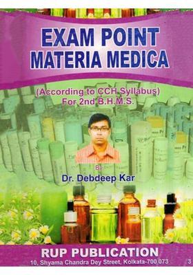 Exam Point Materia Medica- According to CCH Syllabus for 2nd BHMS