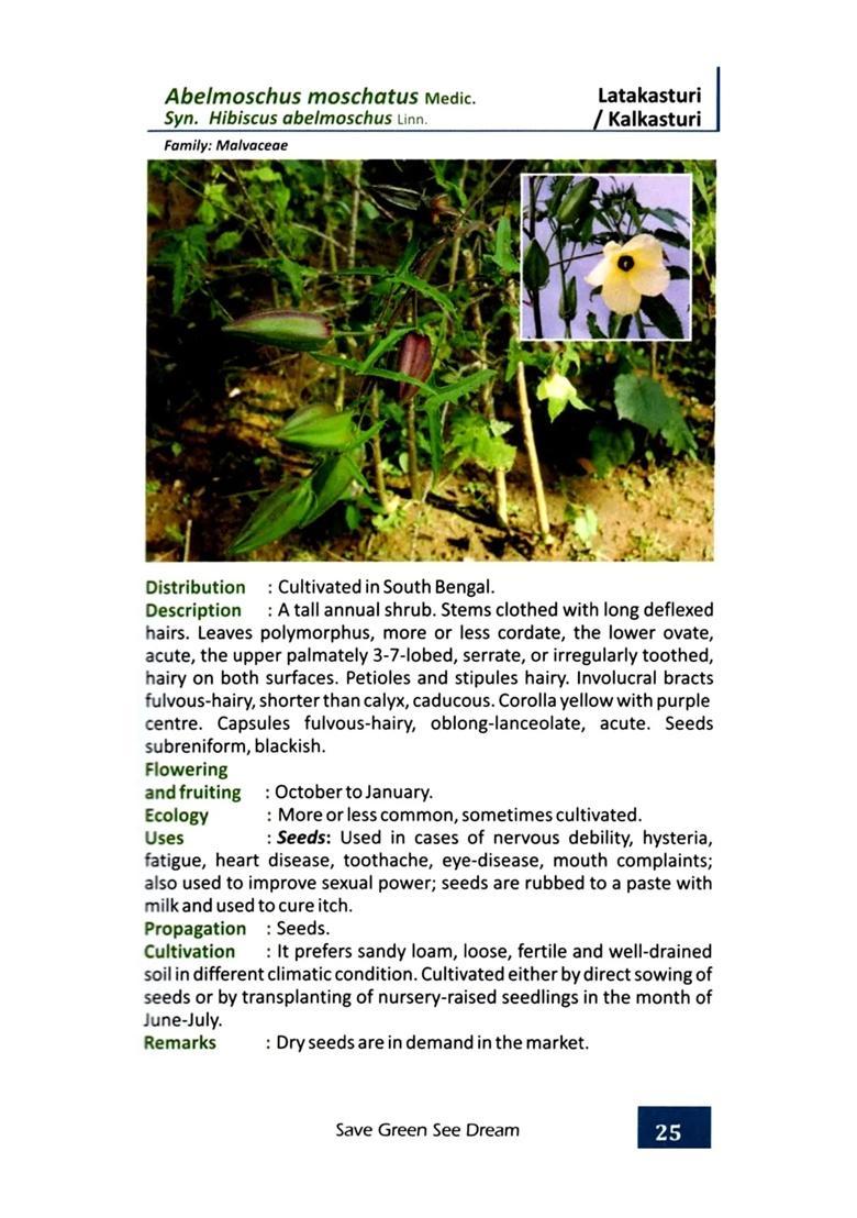 Medicinal Plant Resources of South Bengal - Indya