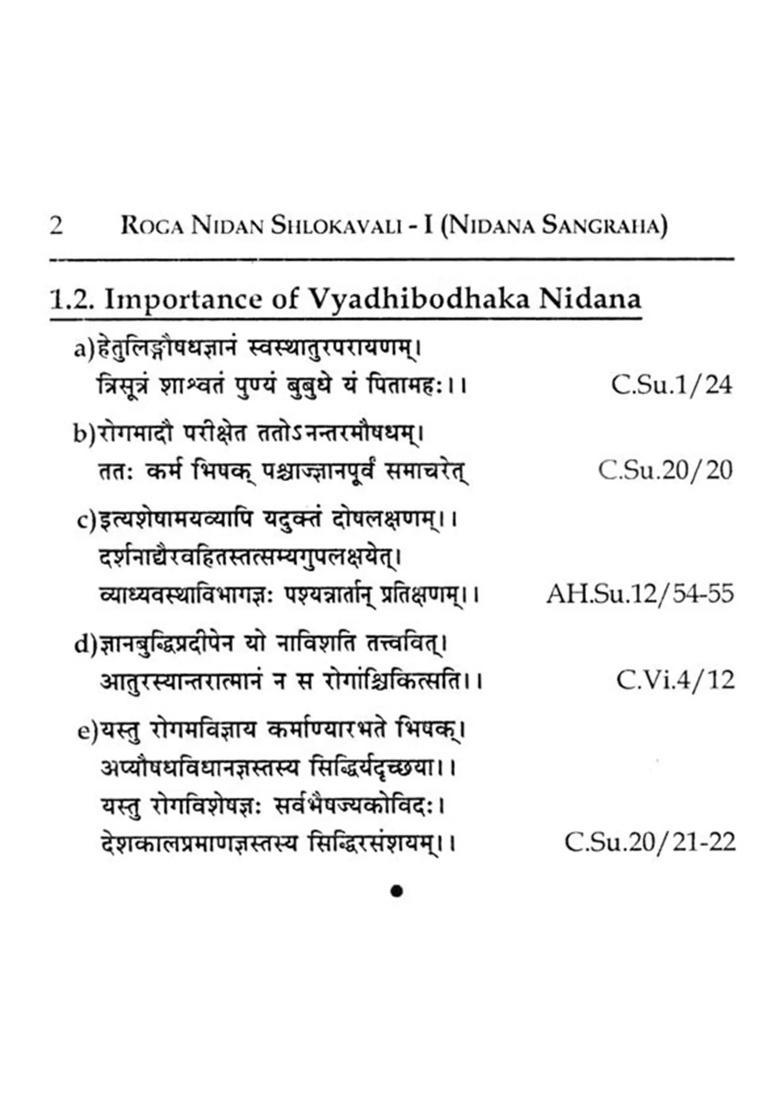 Nidana Sangraha and Roga Sangraha Paper- 1and 2 (Set of Books) - Indya