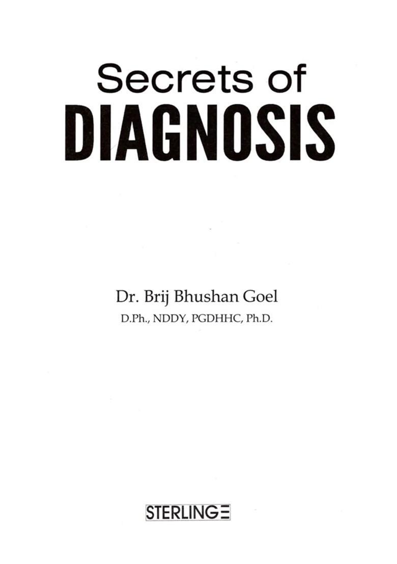 Secrets of Diagnosis How to Listen Body Signals Avoid being a Patient - Indya