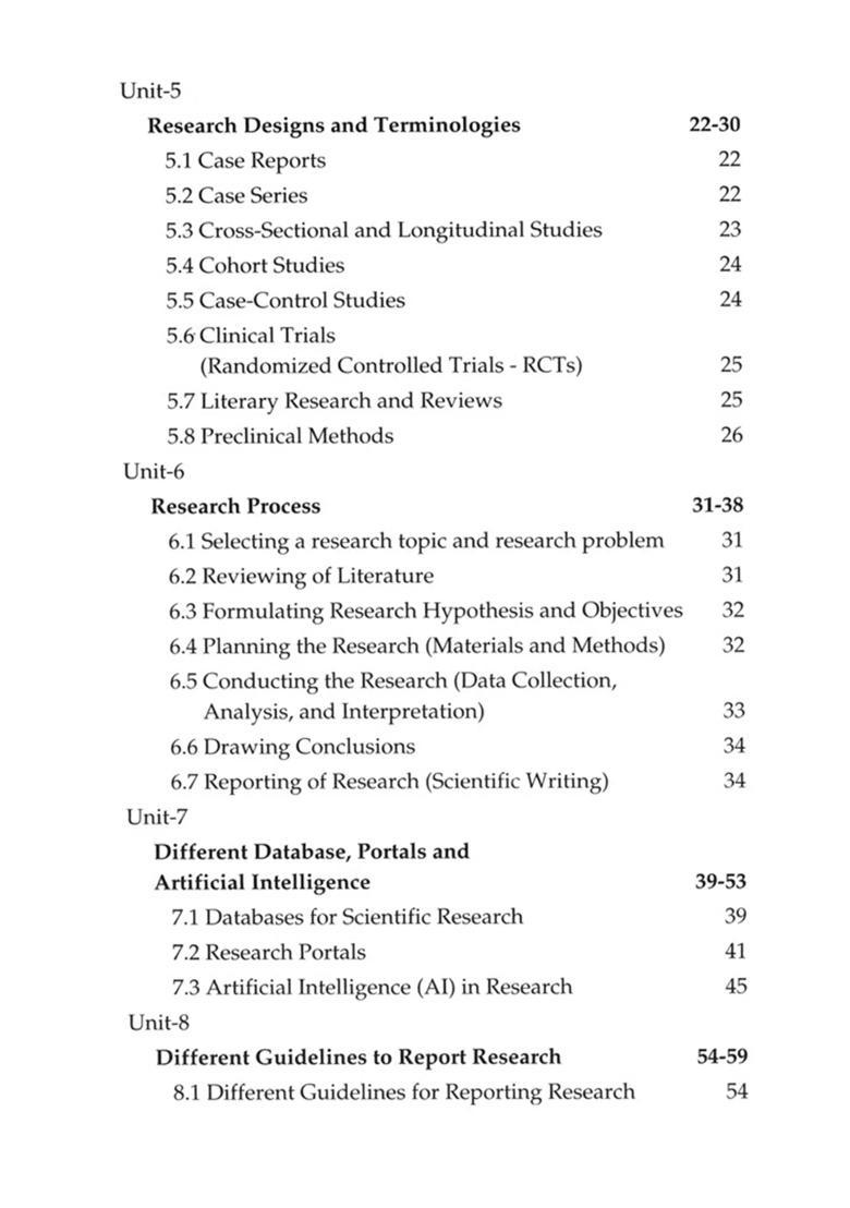 Research Methodology Medical Statistics - Indya