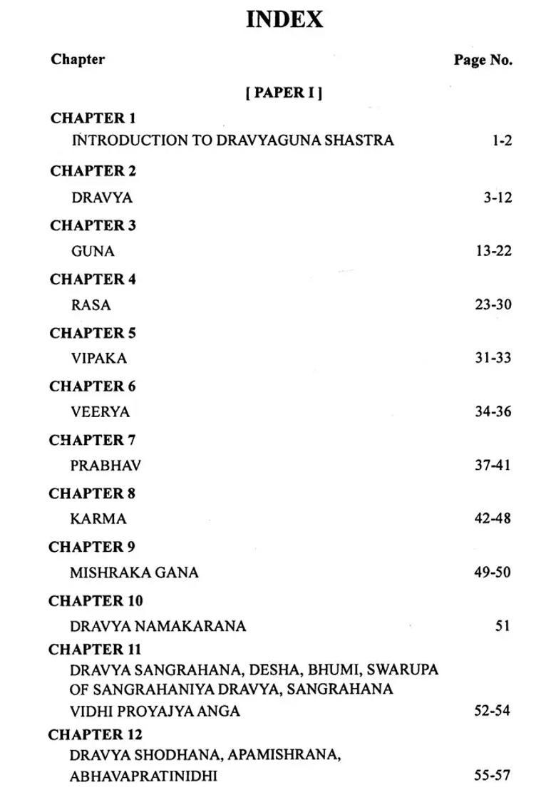 MCQs Book on Dravyaguna - Indya
