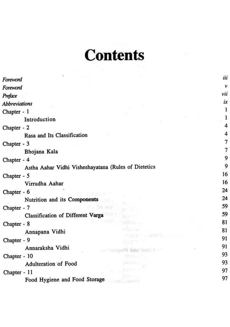 Ayurvedic Dietetics Nutrition and Health - Indya