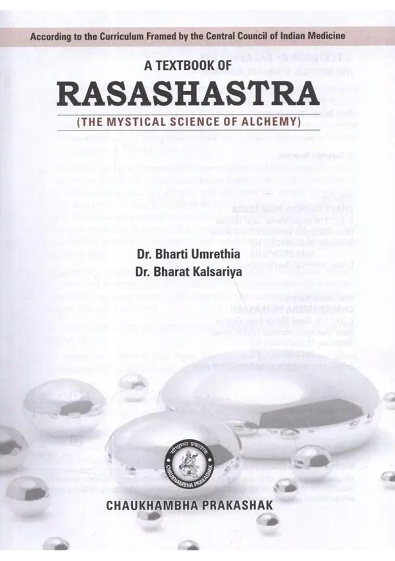 A Text Book of Rasashastra- The Mystical Science Alchemy - Indya