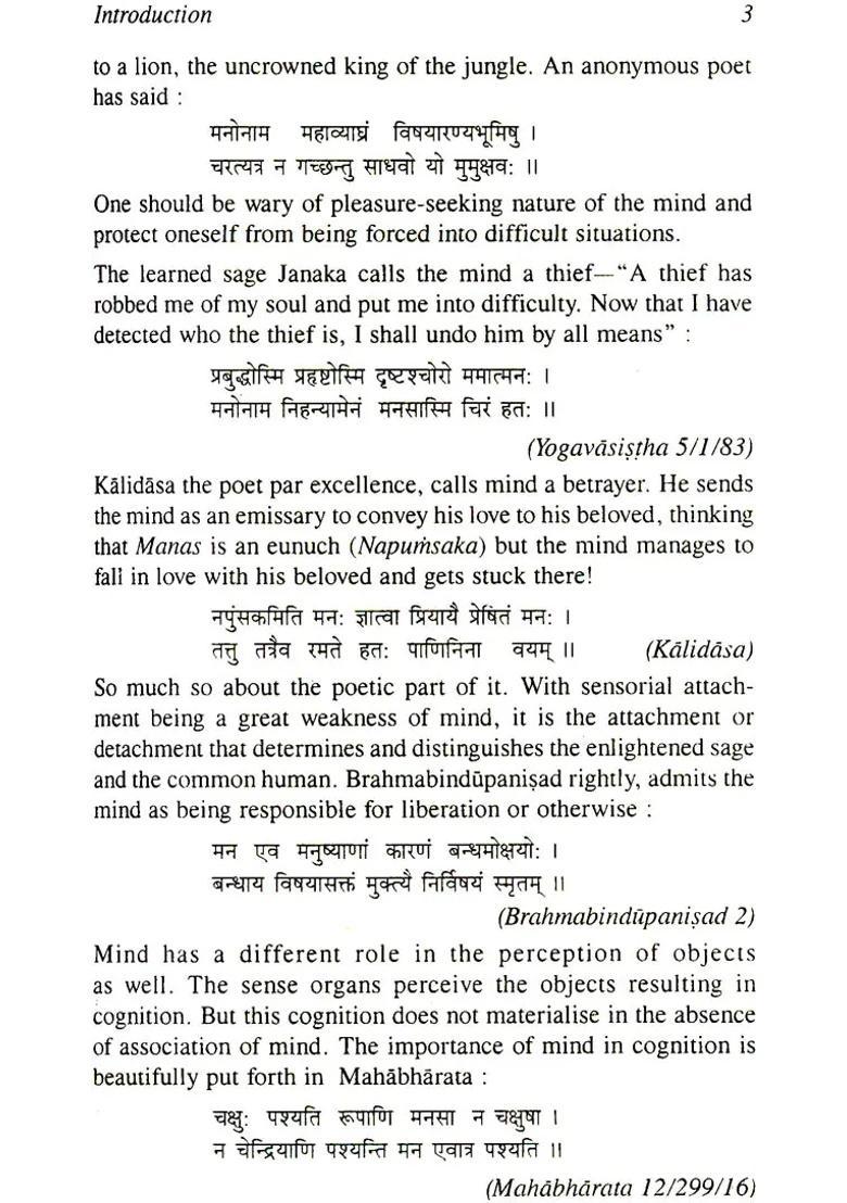 The Mind In Ayurveda and Other Indian Traditions - Indya