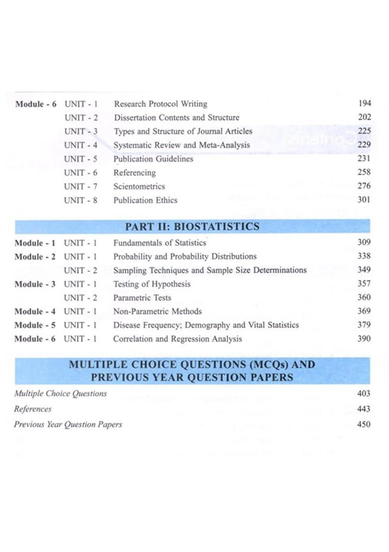 Research Methodology and Biostatistics for MDMS Ayurveda- Outcome-Based Dynamic Curriculum Ayurveda (According to the NCISM Syllabus Applicable from 2024-25 Batch) - Indya