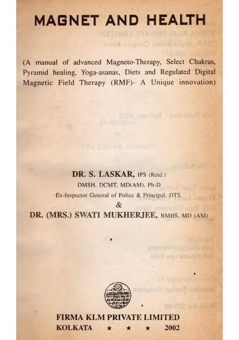 Magnet and Health (An Old Rare Book) - Indya