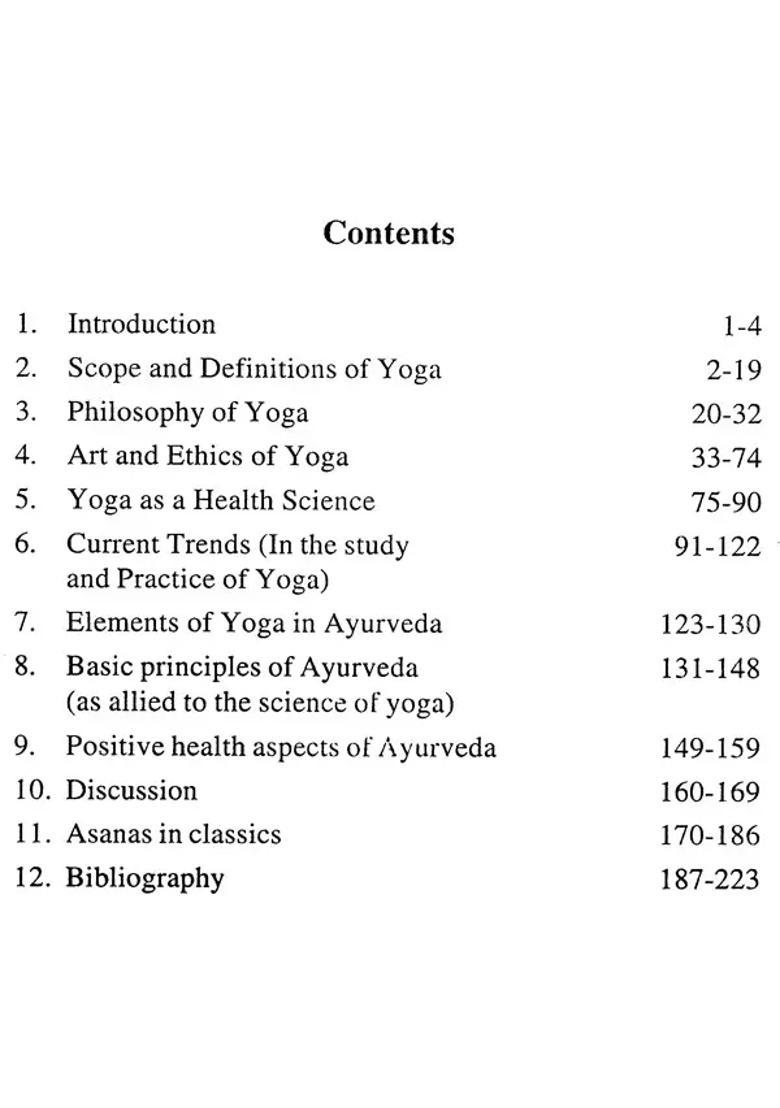 Yoga and Ayurveda Their Alliedness Scope as Positive Health Sciences - Indya