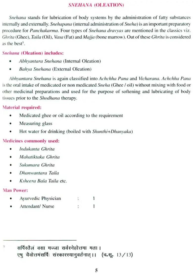 A Practical Handbook of Panchakarma Procedures - Indya