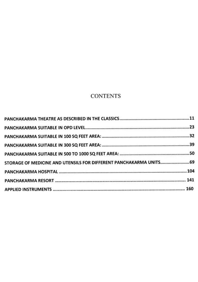 Architecture and Applied Instruments in Panchakarma - Indya