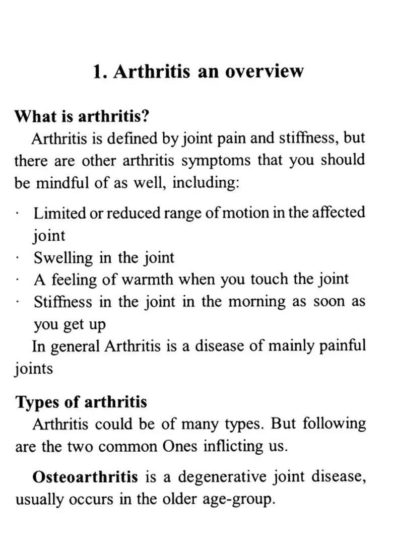 Arthritis Yoga-Pranayama A Fusion Therapy - Indya