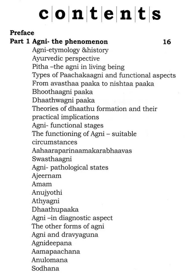 Agni In Clinical Practice - Indya